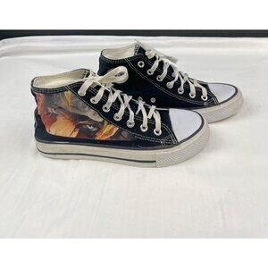 Lipira Star Canvas Naruto Hi top Skate Shoes womens size 8 SKU 4174